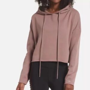 ALO Yoga Women's Dusty Rose Cropped Hoodie